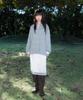 ROSEFRANTZ Stripe Collar Long Sleeve [Gray]