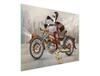 SZKLANA DESKA DO KROJENIA 52x30 MOTOCYKL