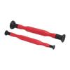 2pcs Double Ended Manual Valve Lapping Tool Plastic Red Ergonomic Handle for Engine Maintenance