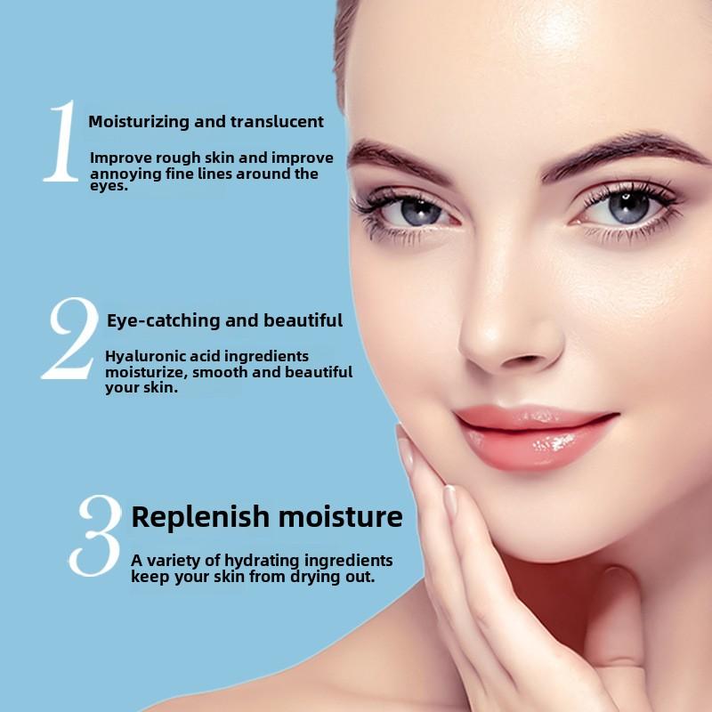 Kyselina hyaluronová Oční maska s kyselinou hyaluronovou Anti Dark Circles Eye Bags Hydratační zpevňující oční náplasti Produkty péče o pleť