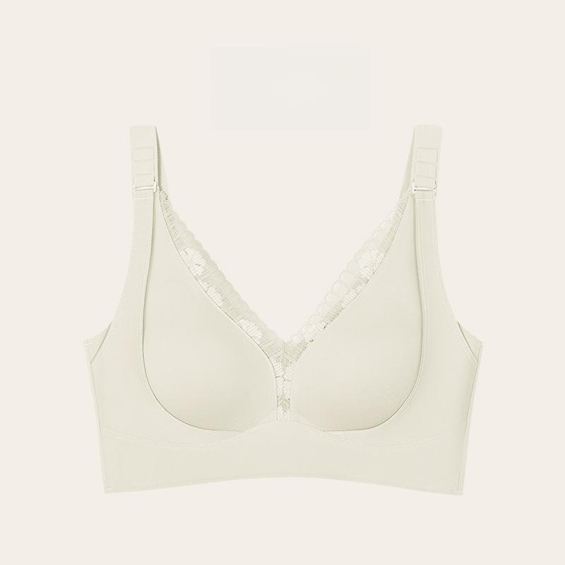 Lace Sexy Bra Women's Beautiful Back Gathering Bra Breathable and Anti-sagging Underwear Push Up Bra