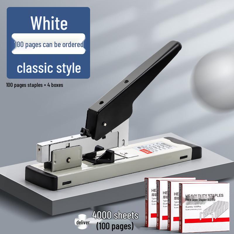 Effort-Saving Heavy-Duty Multifunctional Stapler for Office and Student Use