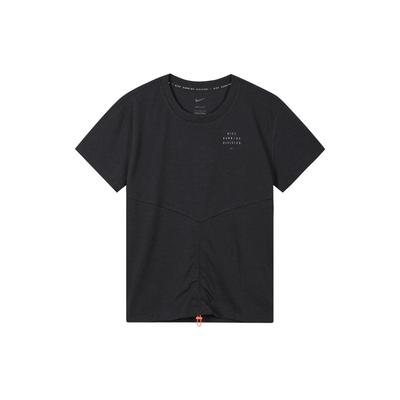 Laufshirt Damen Schwarz (Unisex) Lauf-T-Shirts DD5316 010