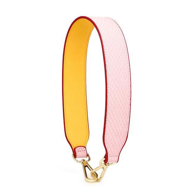 58cm Wide PU Leather Bag Handles Women Underarm Shoulder Strap Replacement Handbag Belts Lady DIY Purse Accessories Detachable
