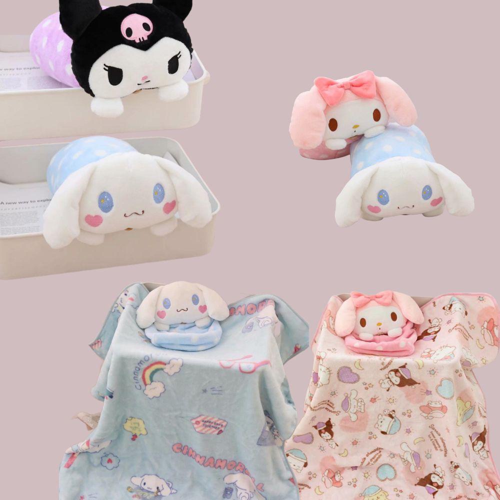 Melody Toy Plush Pillow 2 In 1 Blanket Kids Birthday Gift Decor Office