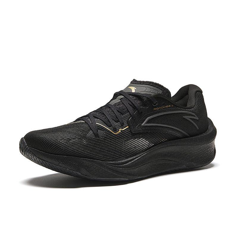Anta Asphalt Road Dominator 2.0 Nitrogen Technology Low top Sprint Running Shoes Men's Black Gold 912635591F-6