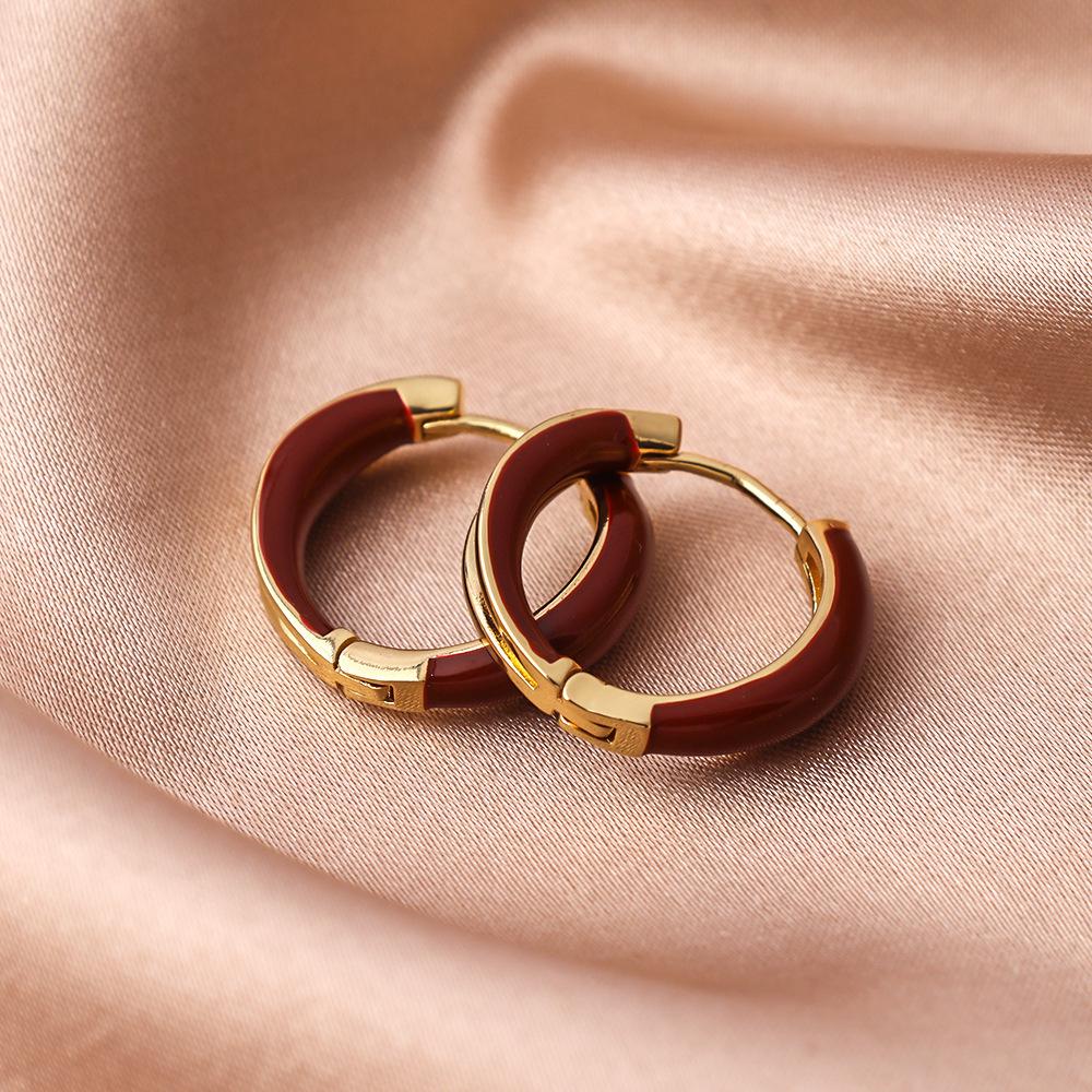 Eleganckie wiszące kolczyki z francuskich pereł: Pozłacany, Wzór Vintage ze Srebra 925