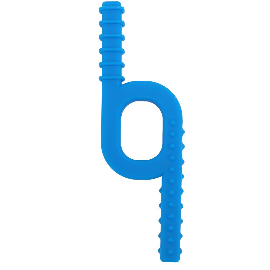 Bâton de Mastication Sensoriel Autisme Enfants Silicone Dentition Jouet à Mâcher pour Entraînement Musculaire Buccal Parole