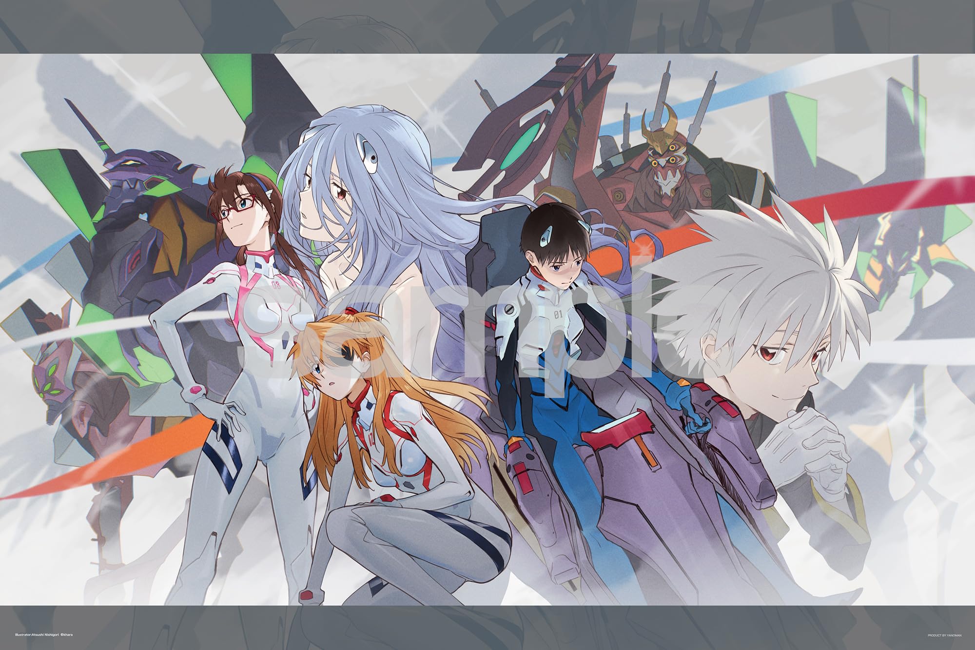 

Yanoman в Пазле Парящие Те, кто плетет будущее Кусочки Почтовая открытка для запроса Клей Шпатель В комплекте (Сделано в Японии) 1000-элементный Евангелион -