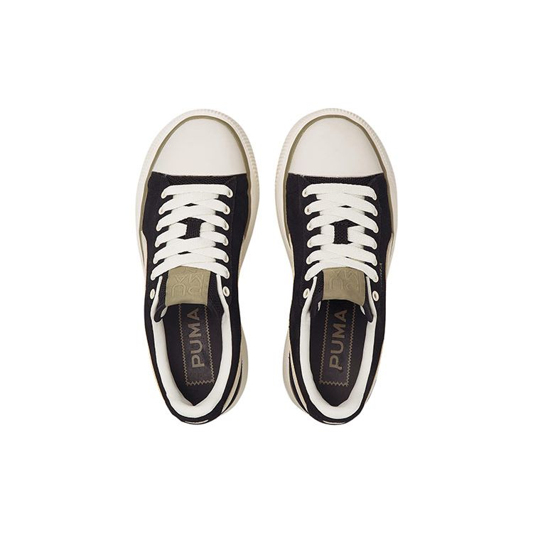 Puma Suede Mayu Infuse Unisex Sneakers Black Ivory-Glow 382550-02