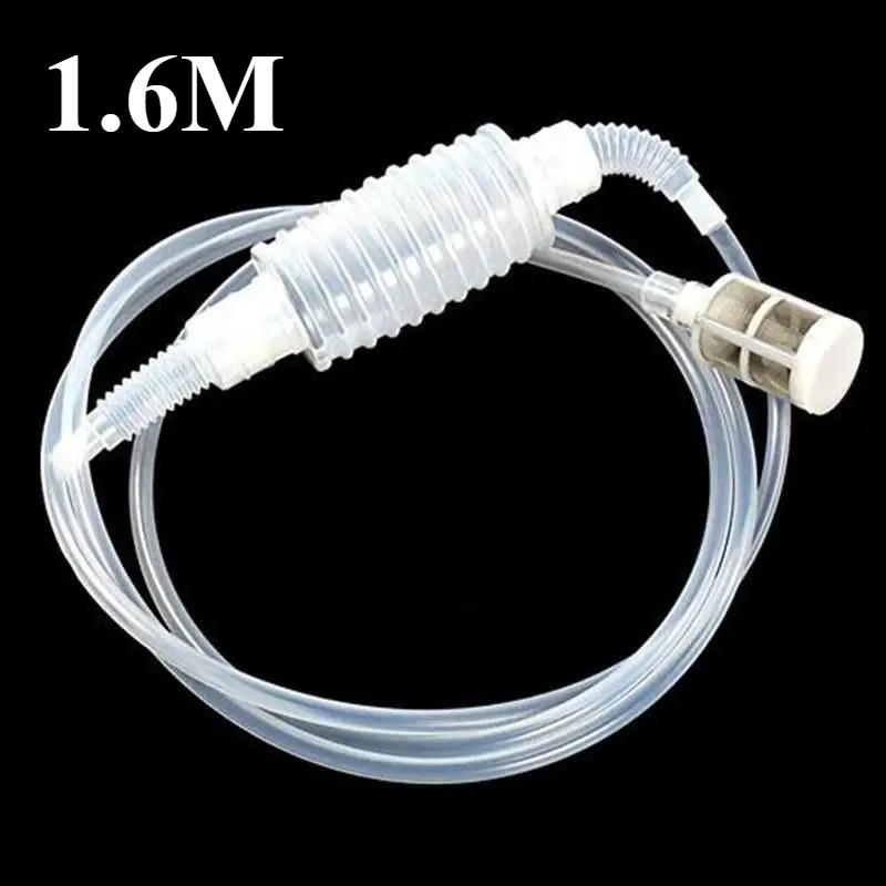 

Набор для домашнего пивоварения: Пищевой сифон для вина и пива с неудержимой соломинкой для кулера и эффективным бытовым винным фильтром для пивоварения 1.6M белый