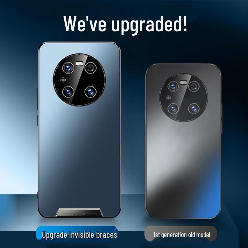 IM-CHEN Matte Silicone Phone Case for Huawei Mate 40 Series