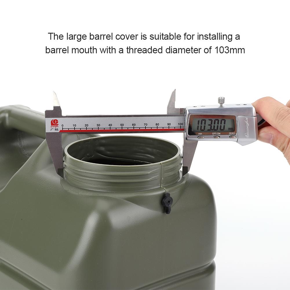 1-3Set Electric Water Pump Adapter Universal Camping Water Tank Cover Portable Water Dispenser Adapter for Outdoor Water Tank