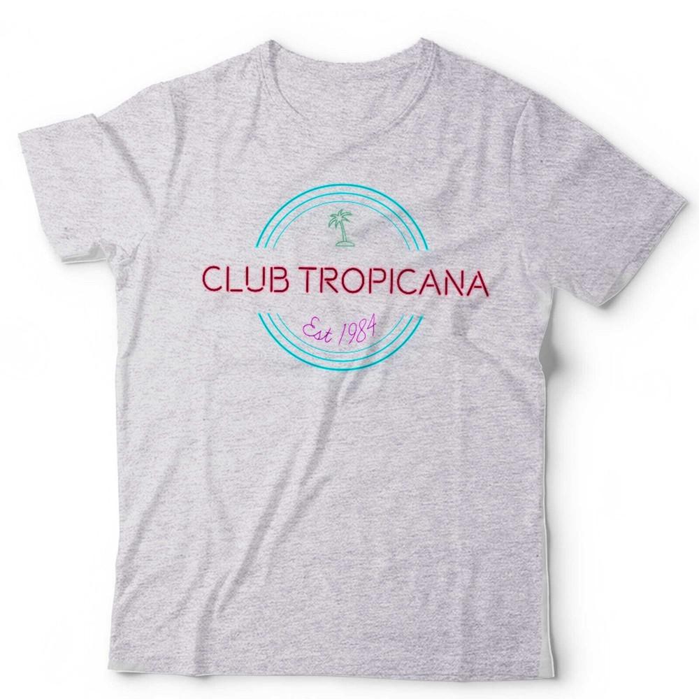 Club Tropicana T-Shirt Unisex Kinder Urlaub Wham Sommer Band Songtexte 80er Lustig