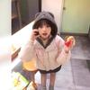 Bow winter loose cotton-padded jacket women's fashion small bread clothes new sweet