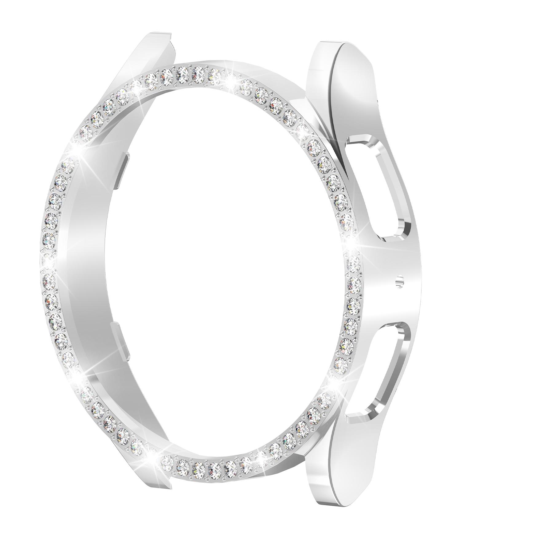 Bling Case for Samsung Galaxy Watch 7 Screen Protector,Diamond Cover for Galaxy Watch 7 40mm & 44mm,Galaxy Watch Case for Women 40mm