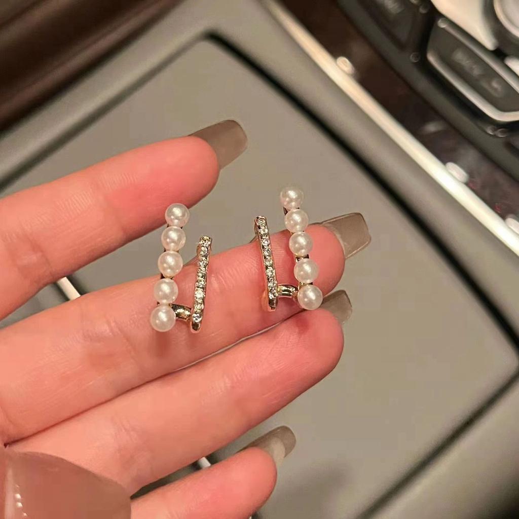 Damenohrringe Perlenohrringe Strassohrringe Sommerschmuck Sommerohrringe