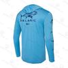 Chemise à manches longues à capuche pour homme, séchage rapide, respirante, protection UV, pour la pêche, les sports d'extérieur d'été, vêtements de cyclisme