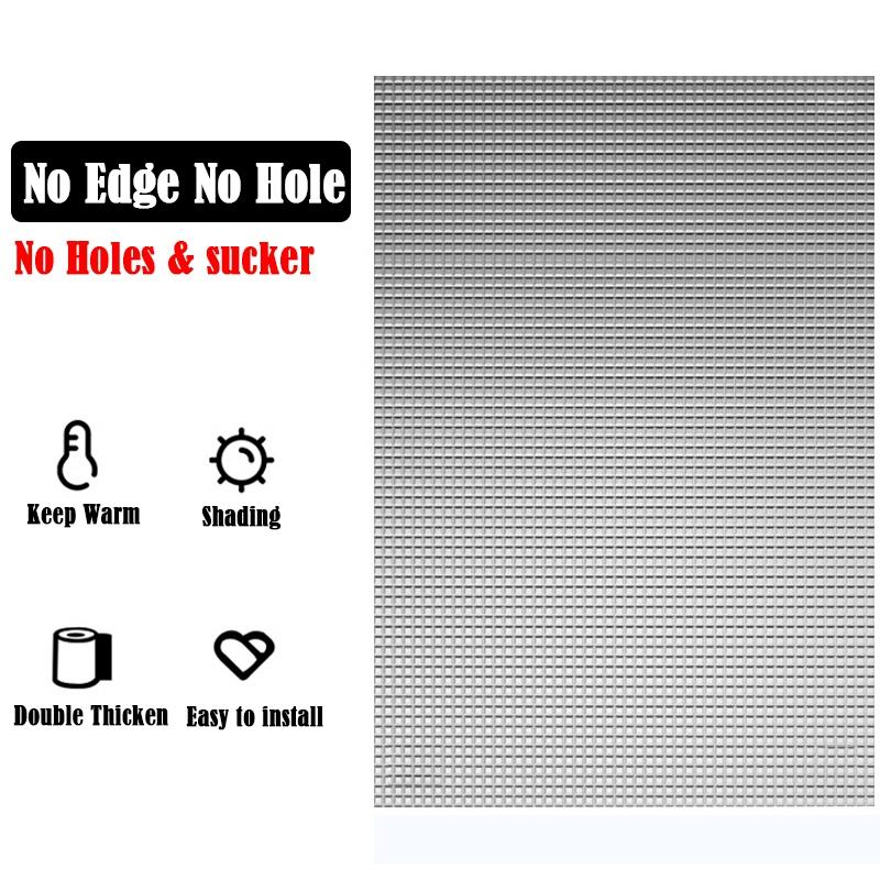 Home Window Sunshade Screen Anti-UV Reflective Aluminum Foil Shading Pad Sunshine Room Keep Warm Sun Protective Board (as the picture,30x100cm)