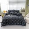 Thickened Brushed Four-piece Bed Sheet and Quilt Cover Three-piece Set Four-season Autumn and Winter Bedding Duvet Cover