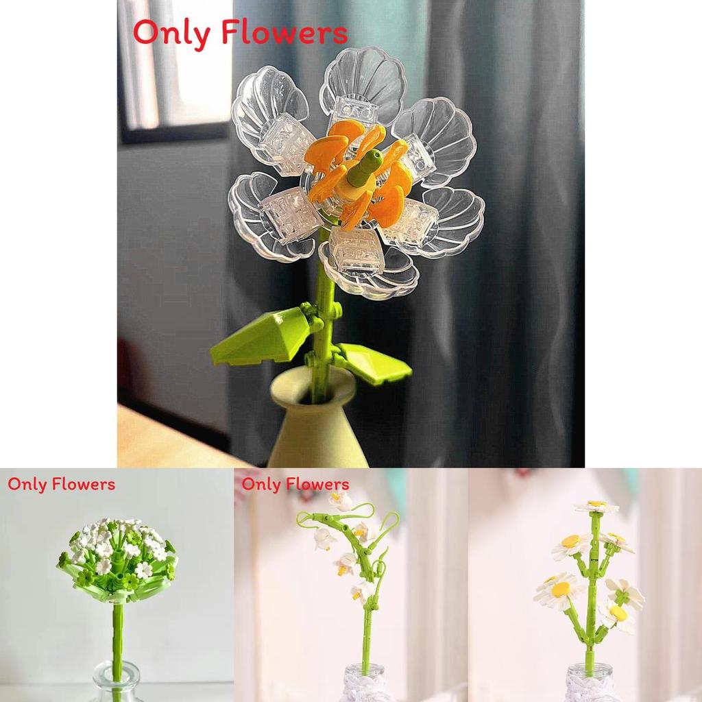 Stunning Diy Transparent Flower Building Blocks For Unique Rose Bouquet Creations And Decor