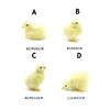 Realistic Chick Decoration Cute Easter Chick Figurine Simulation Chick Easter DIY Miniature Chicken Garden Ornament Home Decor
