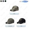 American Flag Embroidered Cotton Adjustable Soft Top Baseball Cap Sun Hat Trucker Caps Dad Hats
