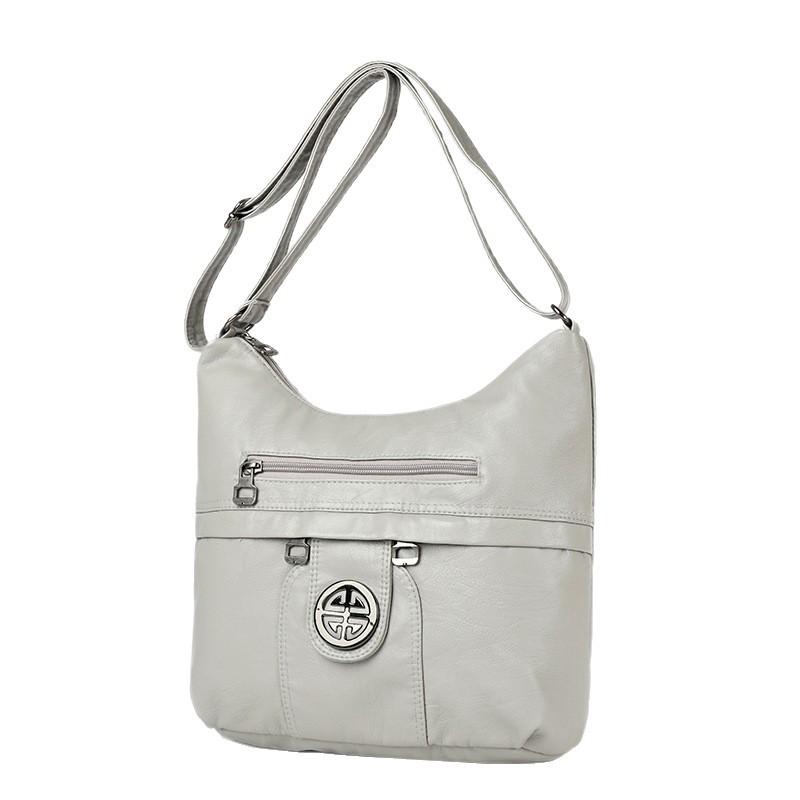 A Large-capacity Multi-compartment Outdoor Casual and Fashionable Water-resistant Single-shoulder Bag