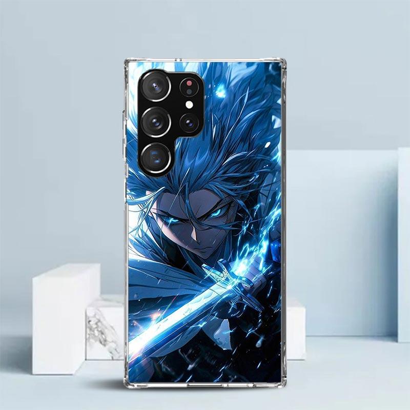 Hitsugaya Toushirou Bleach Phone Case For Samsung Galaxy S24 S25 Edge S26 Ultra S22 S23 Plus S21 + S20 FE Soft TPU Back Cover Ga
