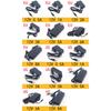 AC 110-240V DC 3V 5V 6V 9V 12V 15V 24V 0.5A 1A 2A 3A 5A 6A 8A Universal Power Adapter Supply Charger Adapter EU US for LED Light Mass Air Flow 3
