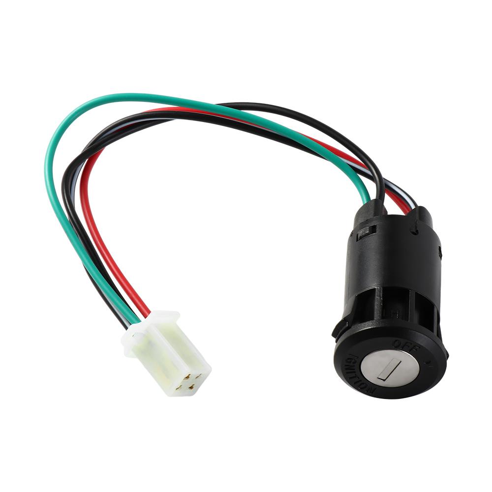 2 Keys ATV Ignition Key Switch Male Plugs Motorcycle Ignition Switch   Dirt Bike
