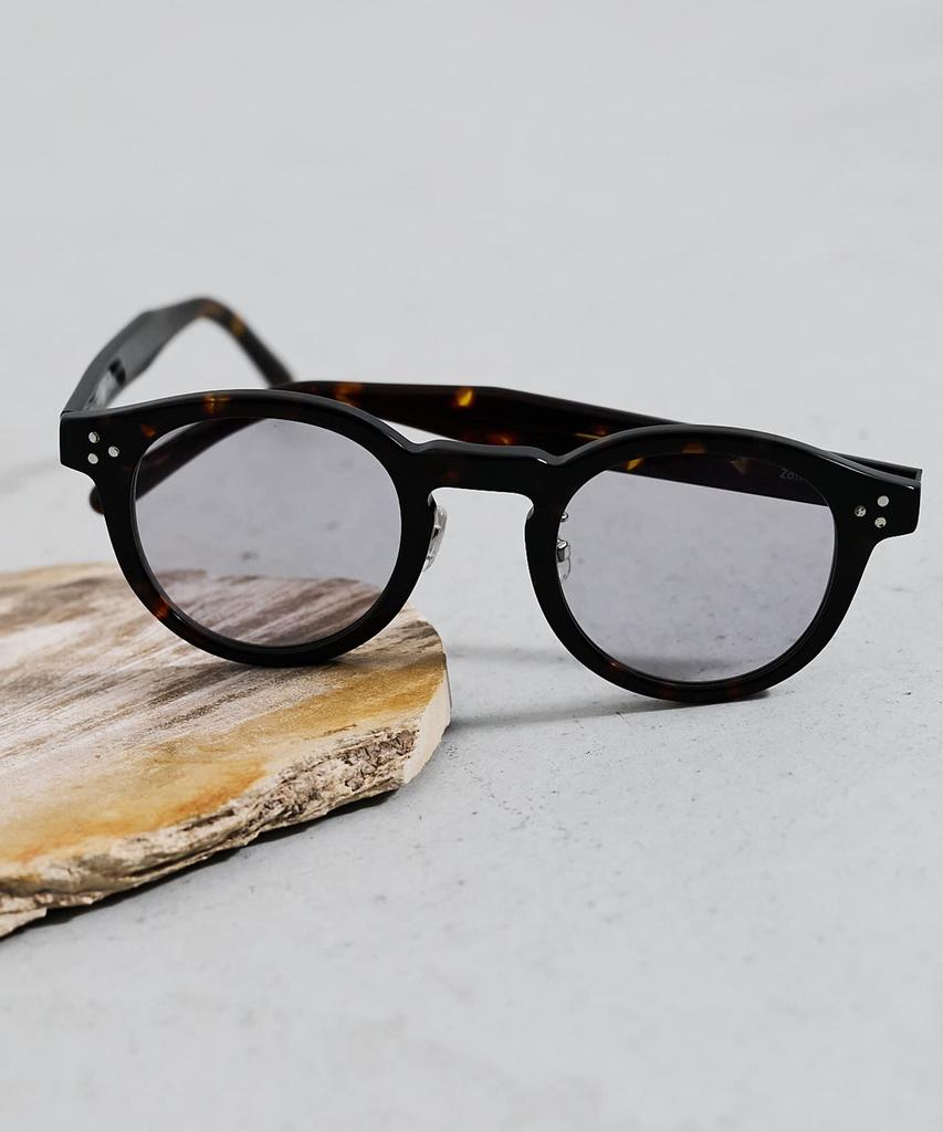 Boston type sunglasses UV UV fashionable [Zoff] [WEB limited] (brown) protection, protection, men's, women's, [ZN231G11_49A1 ZN231G11-49A1]
