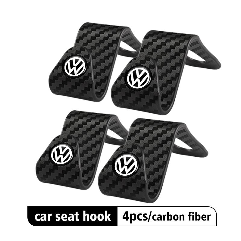 Car Seat Back Hook Double-Headed Rear Storage Auto Accessories For Volkswagen VW Golf 4 5 6 7 Polo Jetta Sagitar Magotan Passat Zj2