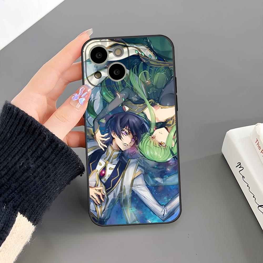 Code Geass Phone Case For Iphone 16 Plus 15 14 Pro Max 13 Mini 11 12 Xr X Xs 6 7 8 SE Plus Back Cover