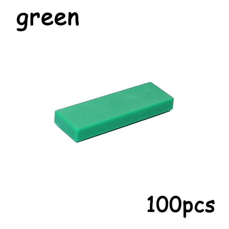 

100PCS 63864 Dimension 1x3 Blocks Flat Tile MOC Assemble Particles Smooth 1*3 Construction Bricks DO IT YOURSELF Learning Creativity Toy ideal for