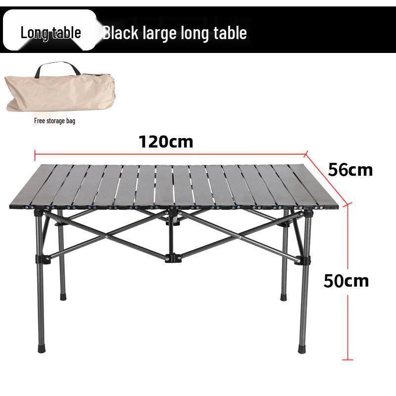 Outdoor Folding Camping Roll-Up Table