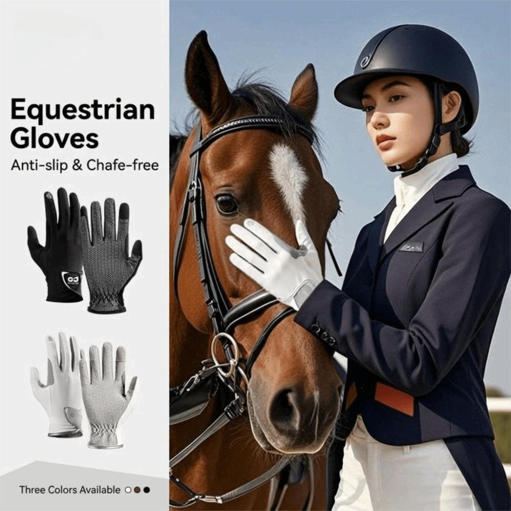 Non-Slip Riding Gloves Lightweight Horse Riding Gloves New Horseback Gloves