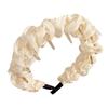 NEW High Cranium Satin Wave Headband U-Shaped Fashion Retro Hairband Non-Slip Women Hair Hoop Hair Band Accessoories Daily Use