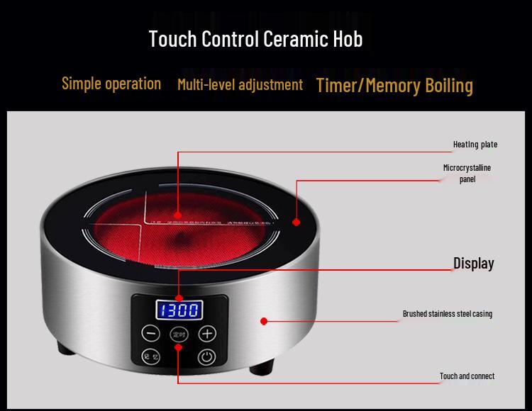 2026 Induction Cooker Glass Teapot: Heat-Resistant, Thickened Kettle for Boiling and Brewing on Ceramic Cooktops
