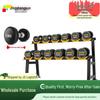 Jingshengxun 105kg Fixed Dumbbell Set with Rack