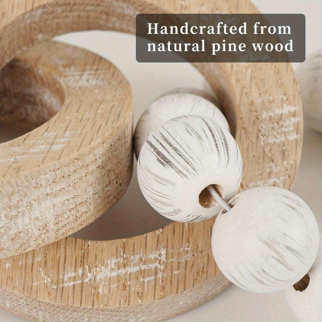 1 stk Dekorative Træknude Ledkæde, Boho Stil til Gårdbutik Æstetik Værelsesdekoration og Lagdelt Bakke, Naturlig Træknude Kædeled