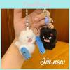 Fish Cat Plush Keychain With Cute Anime Style For Bags And Keys