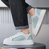 2026 Masculino Zapatos Thick-soled Mesh Panel Shoes Breathable Casual Shoes Comfort Versatile White Shoes Flat Non-slip Sneaker