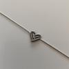 Hand Knitting Peach Heart-Shaped Lucky Red Rope Bracelet  Adjustable Women Bestie Charm Simple Men Couple Lovers  Gift