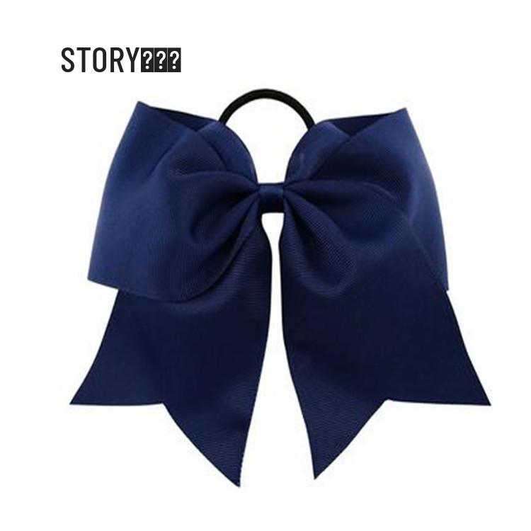 8-Inch Pinwheel Bow Hairband for Girls - European & American Style Hair Tie