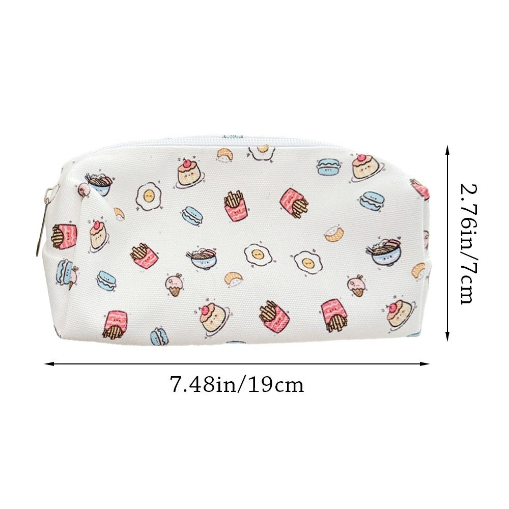 Gourmet Stationery Bag Large Capacity Pencil Case Cute Stationery Organizer  for School Office