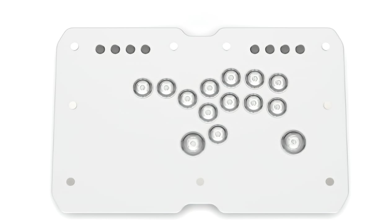 

PUNK WORKSHOP ULTRA BOX Punk Workshop Arcade Controller Leverless (White, C) білий