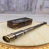 Lunetă în cutie de cadou elegantă - Telescop - Accesorii marine vintage - Cadou pentru un marinar