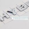 Manshi Mercedes-Benz E200L/E300L Side & Tail Emblem Modification Kit