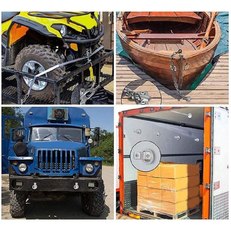 Versatile Trailer Tie Down Heavy Duty Trailer Hook Fit for ATV Truck & Trailer